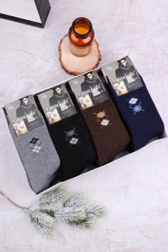 Подарочный набор мужских носков "Thomasbs" (шерсть) №AF30-A (13/214)
