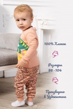 Пижама на мальчика (1-4 года) №ИБSM685